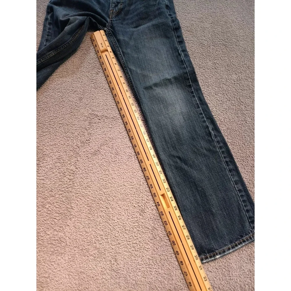 American Eagle Men's Regular‎ Straight Jeans 28x32 Medium Wash Denim